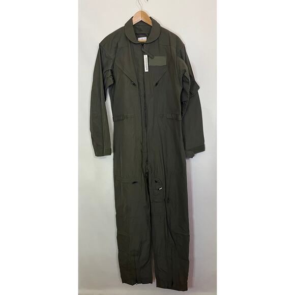 Carter Industries, Inc. CWU 27/P Nomex Flight Suit Sage Green 42R - Picture 1 of 5